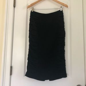 Burberry silk skirt with Ruching